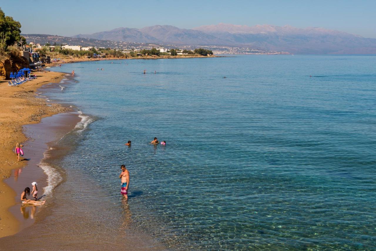 Alkionis Beach Hotel Apartments Sfáka Eksteriør billede