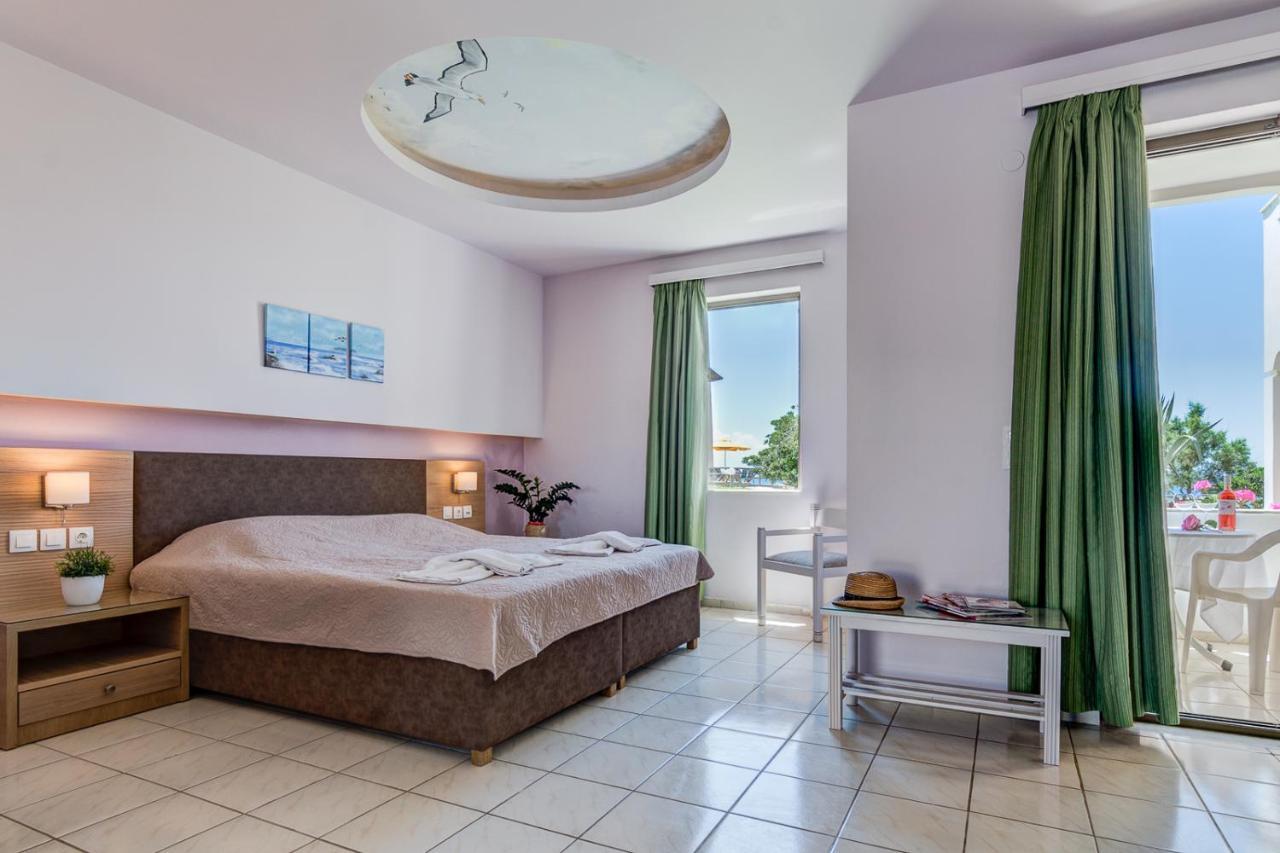 Alkionis Beach Hotel Apartments Sfáka Eksteriør billede